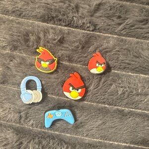 Angry Birds Shoe Charms